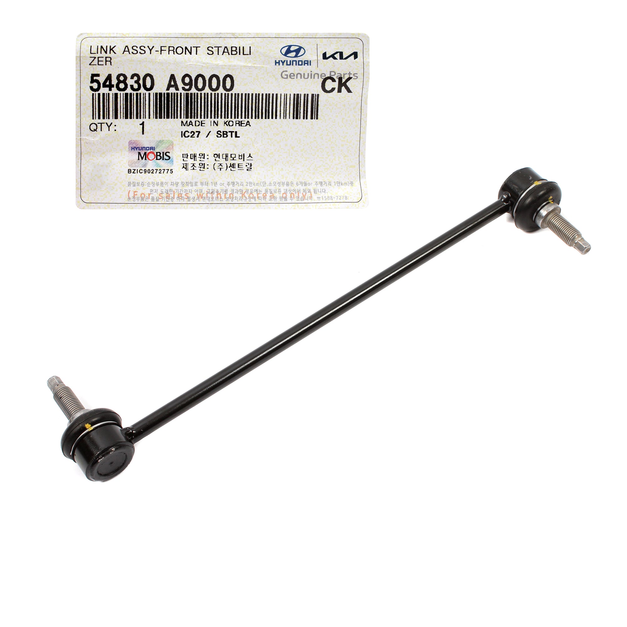 GENUINE Front Stabilizer Bar Link for 2015, 2016, 2017, 2018, 2019, 2020, 2021, 2022, 2023 Kia Sedona Carnival 54830A9000