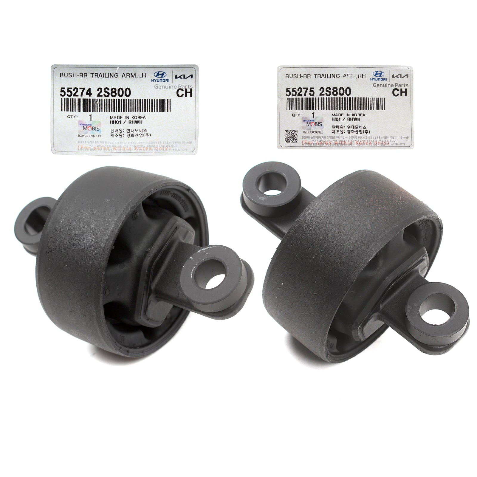 GENUINE Rear Trailing Arm Bushings LH RH for 14-16 Tucson Sportage 552742S800