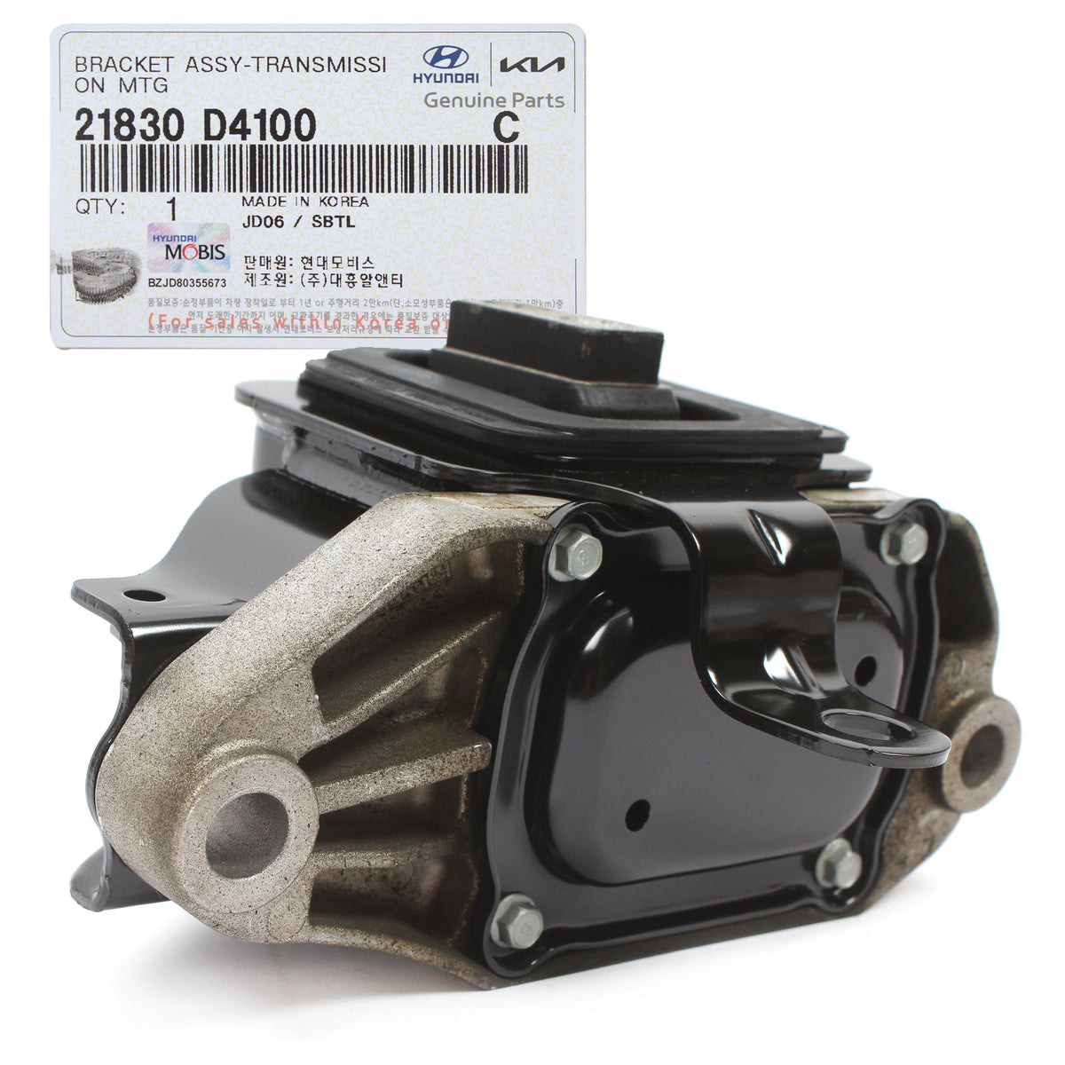 GENUINE Auto Transmission Mount for 2015-2019 Sonata 2016-20 Optima 21830D4100