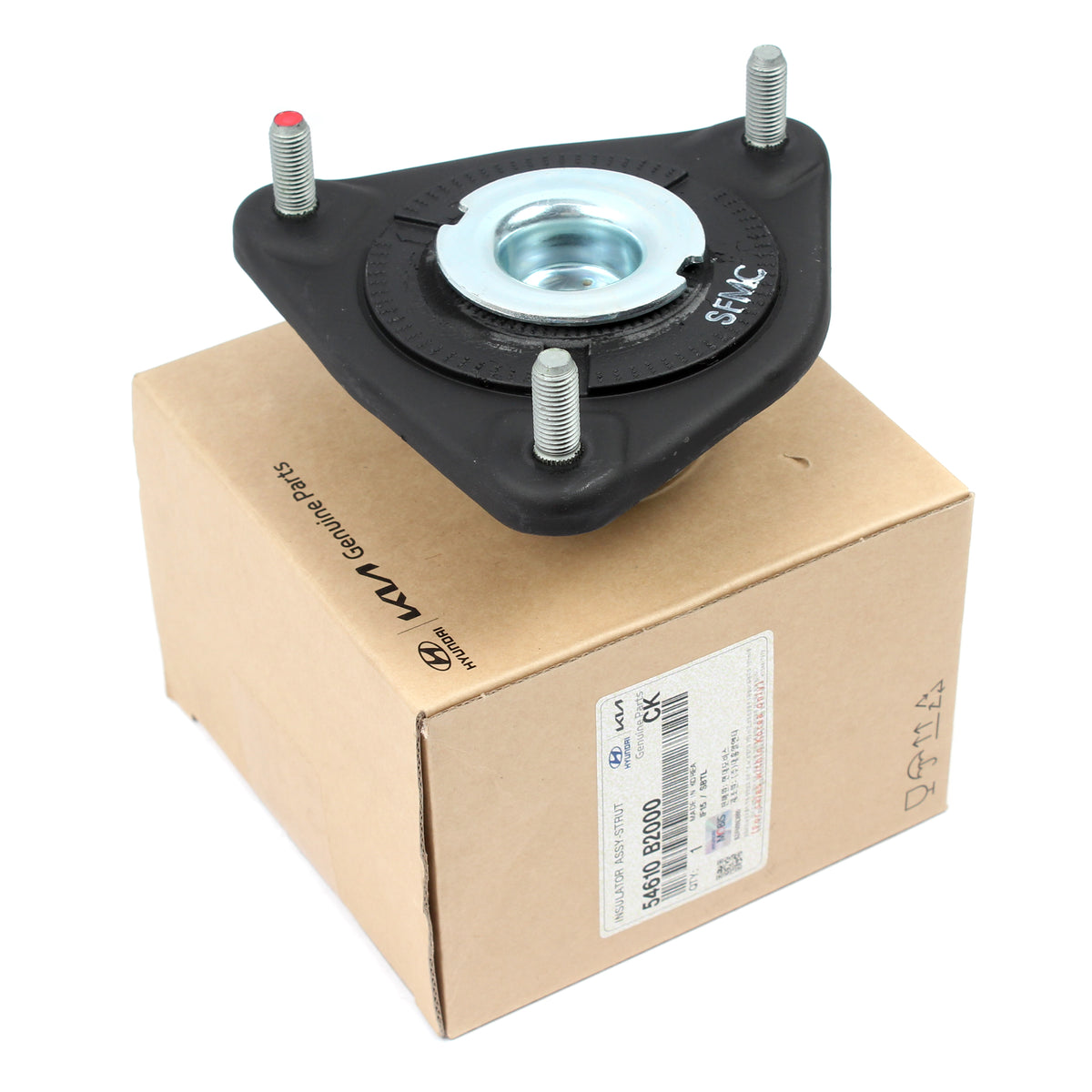 GENUINE 2X Strut Mount Upper Insulators for 2014-2019 Kia Soul / EV 54610B2000