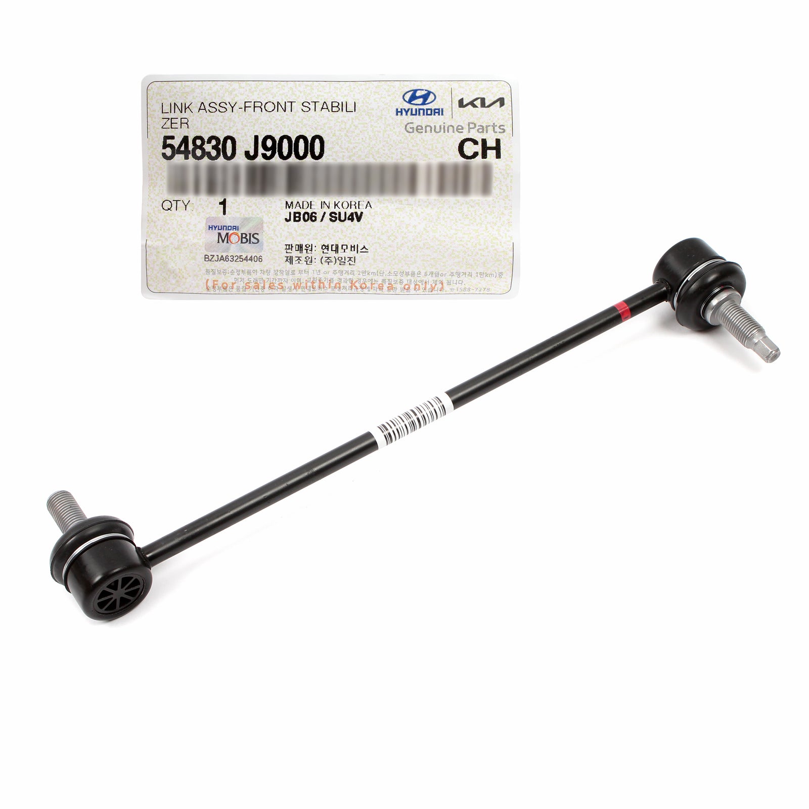 OEM Front Stabilizer Bar Link for 18-24 Kona Veloster Seltos Soul 54830J9000