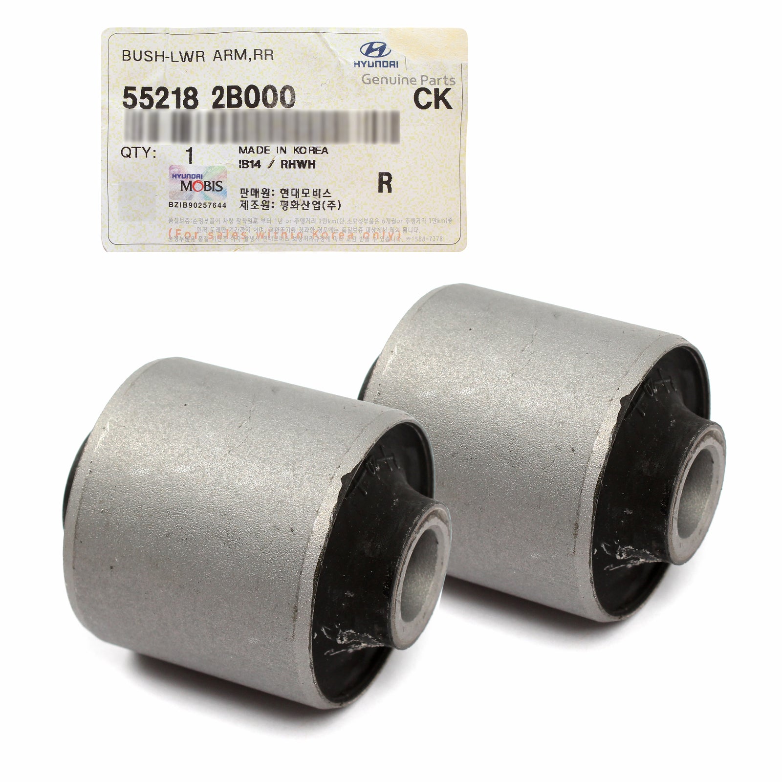 OEM Rear Lower Control Arm Bushings for 07-13 Santa Fe Veracruz Borrego Sorento