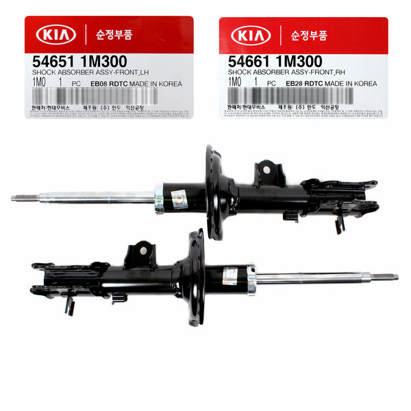 らいむ GENUINE STRUT FRONT LH & RH for 10-13 KIA FORTE OEM 546511M300