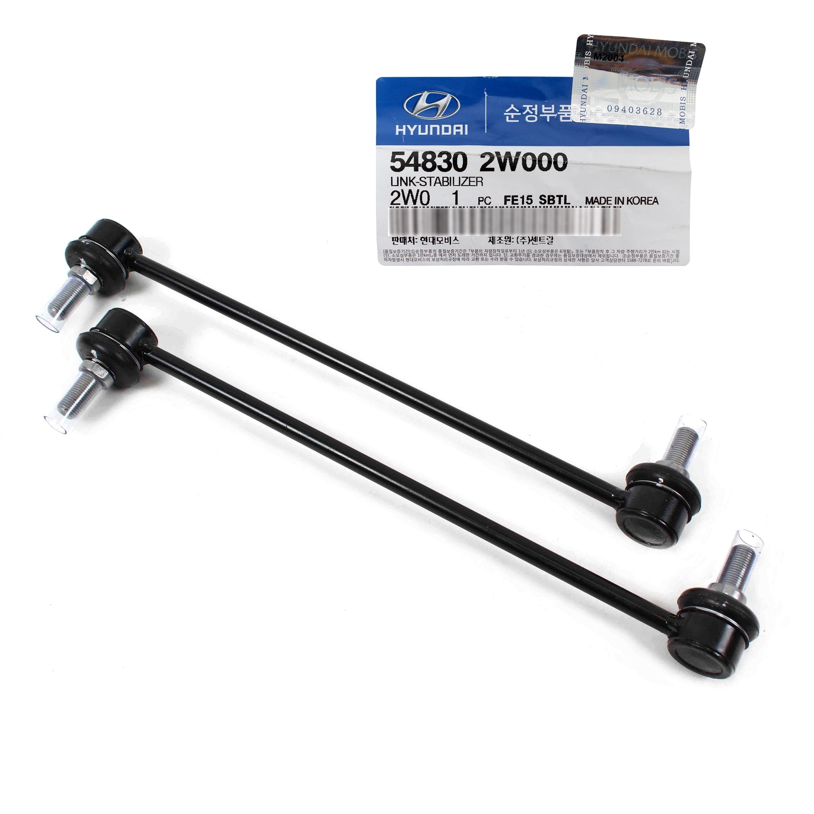 GENUINE FRONT Stabilizer Bar Link Bushing Bolts for 13-18 Santa Fe Sorento