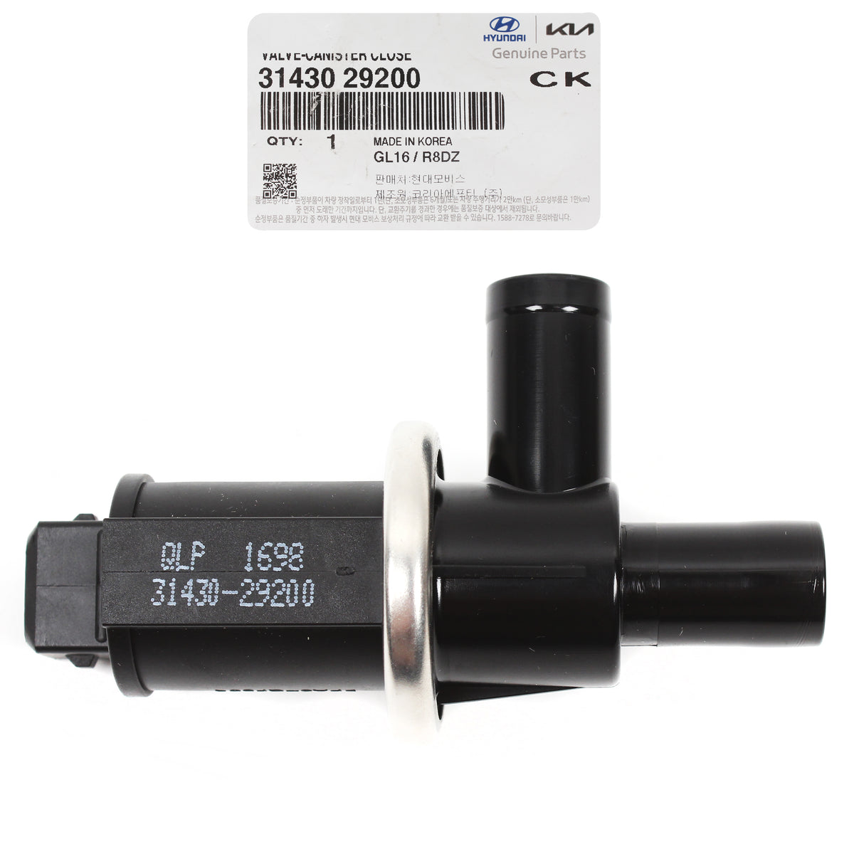 GENUINE Vapor Canister Purge Control Valve 1996-2014 Hyundai Kia 3143029200