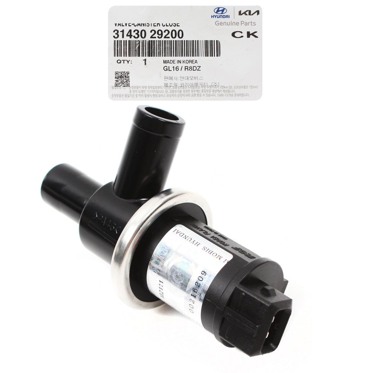 GENUINE Vapor Canister Purge Control Valve 1996-2014 Hyundai Kia 3143029200
