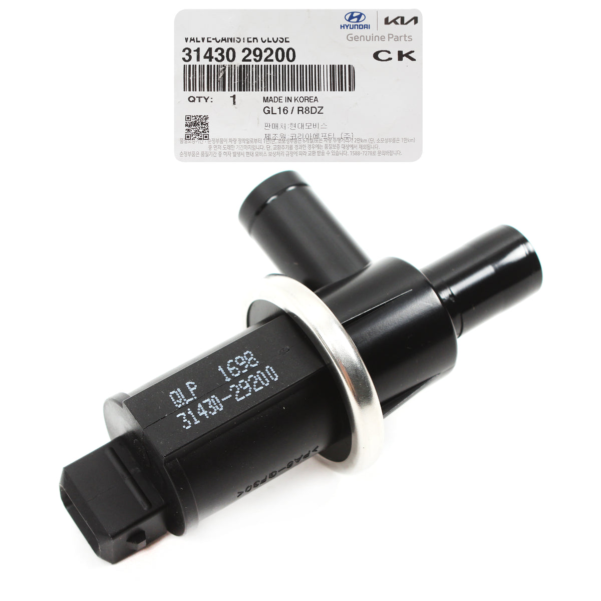 GENUINE Vapor Canister Purge Control Valve 1996-2014 Hyundai Kia 3143029200
