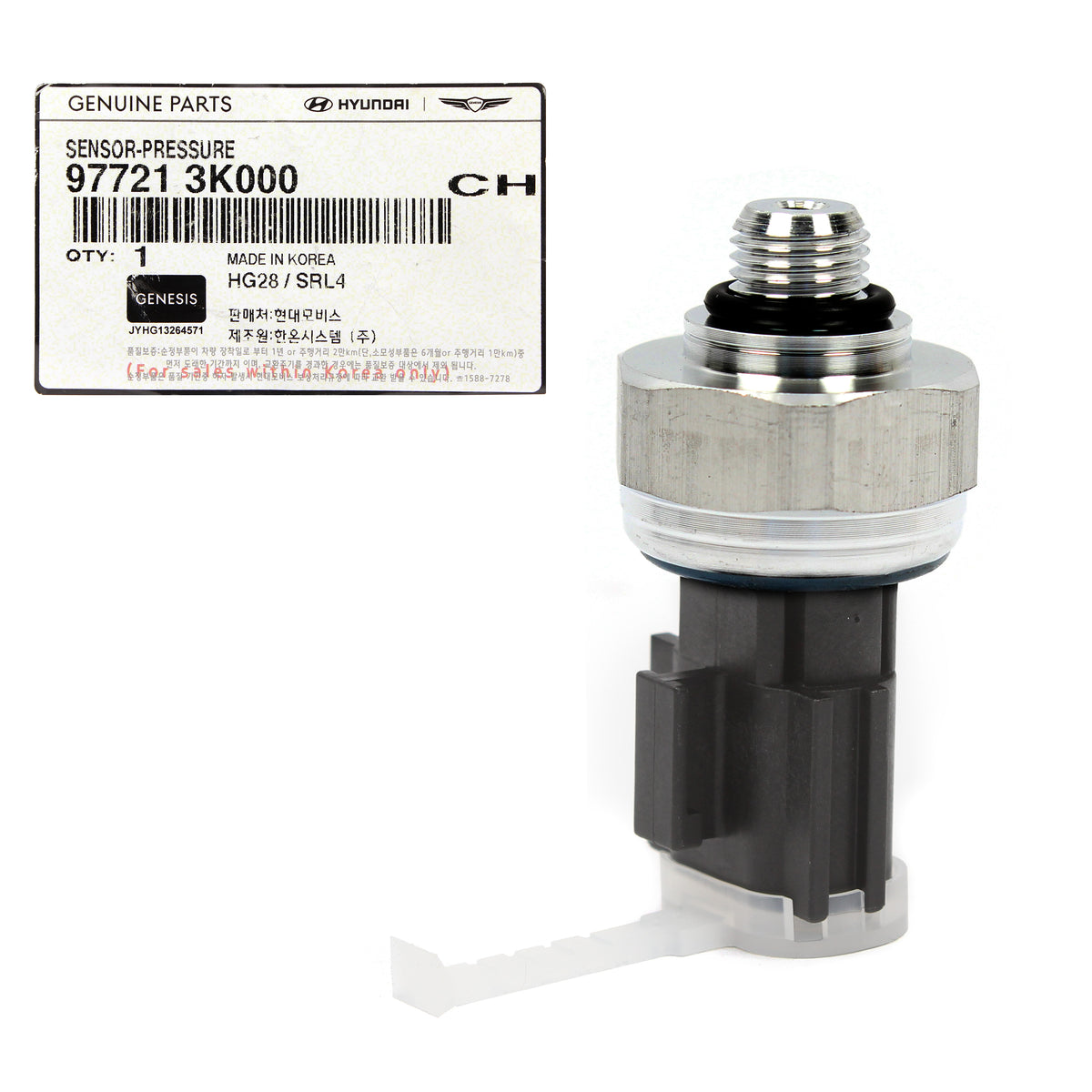 GENUINE HVAC Pressure Sensor Switch for 2005-2021 Hyundai Kia 977213K000