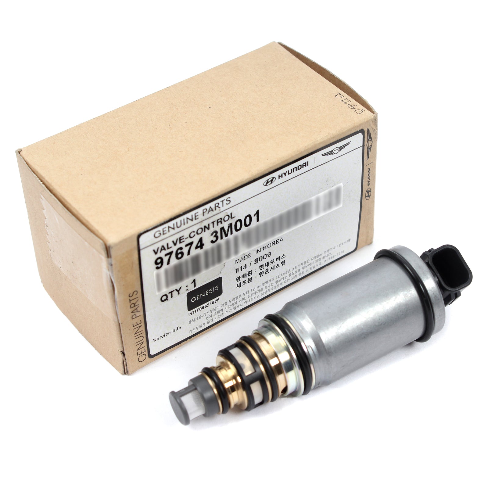 OEM A/C Compressor Control Valve for 2012-2024 Genesis Hyundai Kia 976743M001