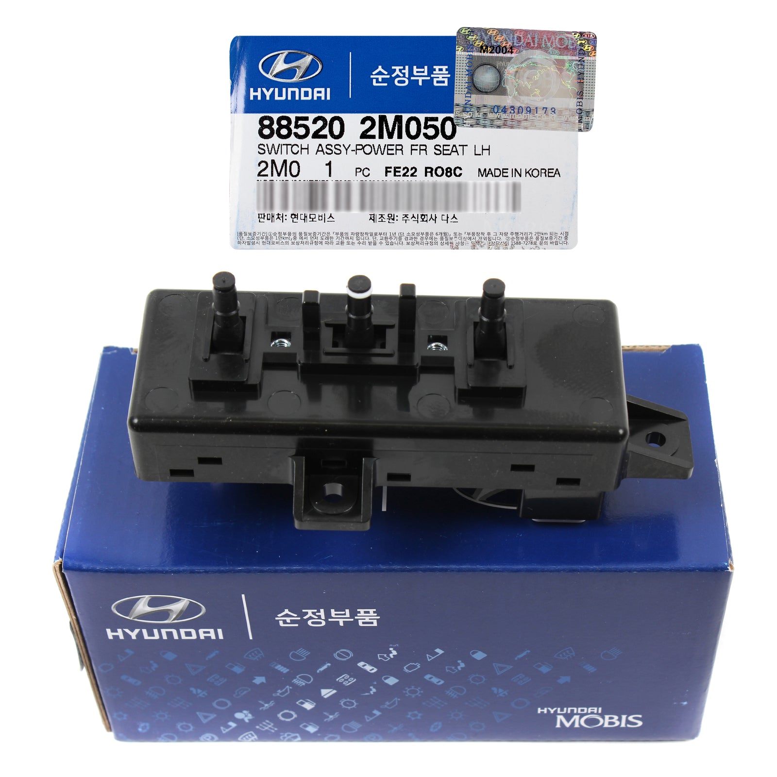 GENUINE Power Seat Switch FRONT LEFT DRIVER for 10-16 Genesis Coupe 885202M050