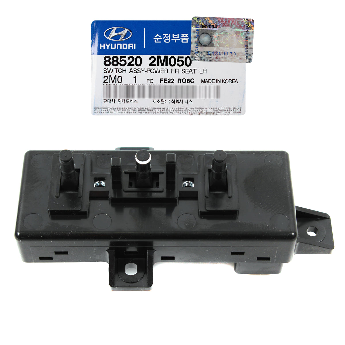 GENUINE Power Seat Switch FRONT LEFT DRIVER for 10-16 Genesis Coupe 885202M050