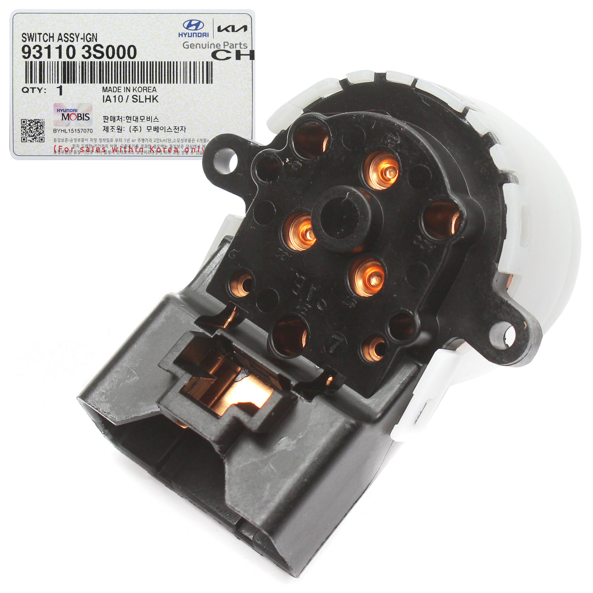 GENUINE Ignition Switch for 2011-2016 Elantra Genesis Coupe Sonata 931103S000