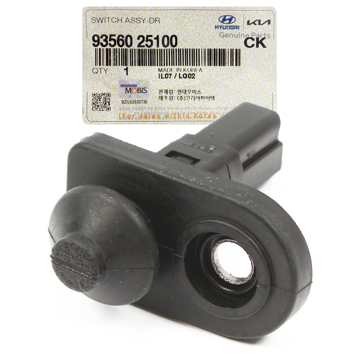 OEM Front Door Jam Switch for 95-20 Hyundai Kia Check Compatibility 9356025100