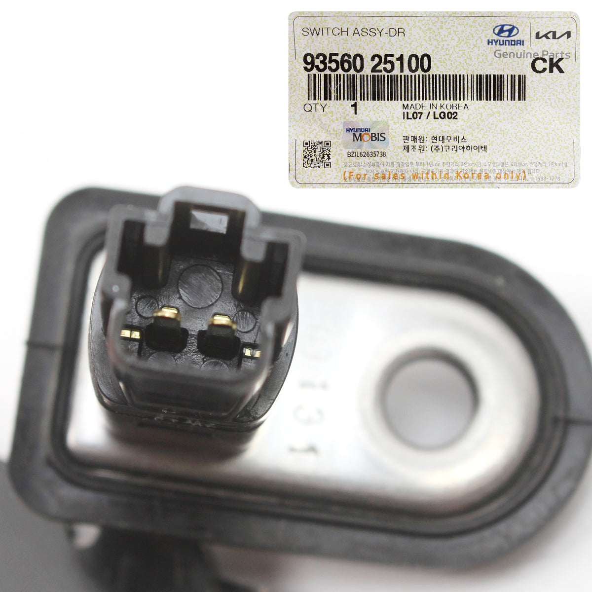 OEM Front Door Jam Switch for 95-20 Hyundai Kia Check Compatibility 9356025100