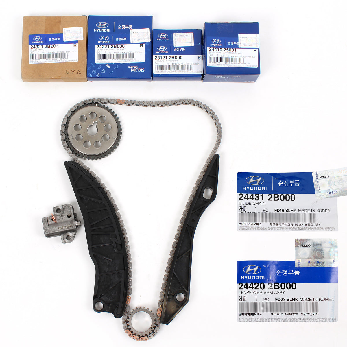 GENUINE Timing Chain Kit for 2010-2011 Kia Soul 1.6L