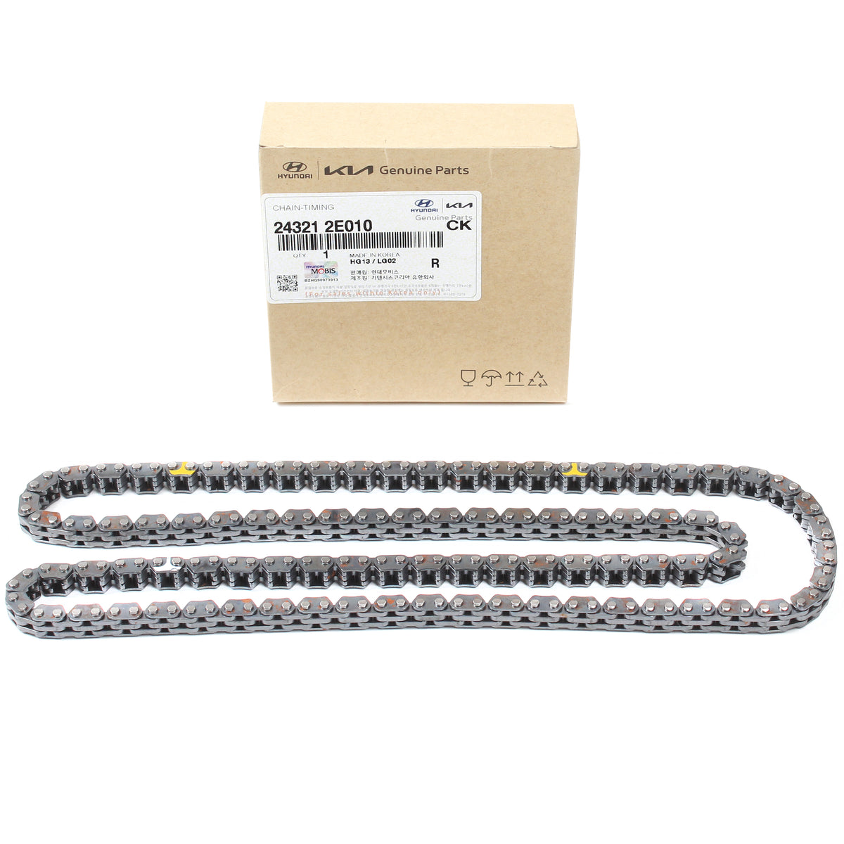 GENUINE Timing Chain Kit for 14-22 Elantra Kona Veloster 1.8L 2.0L 24321-2E010