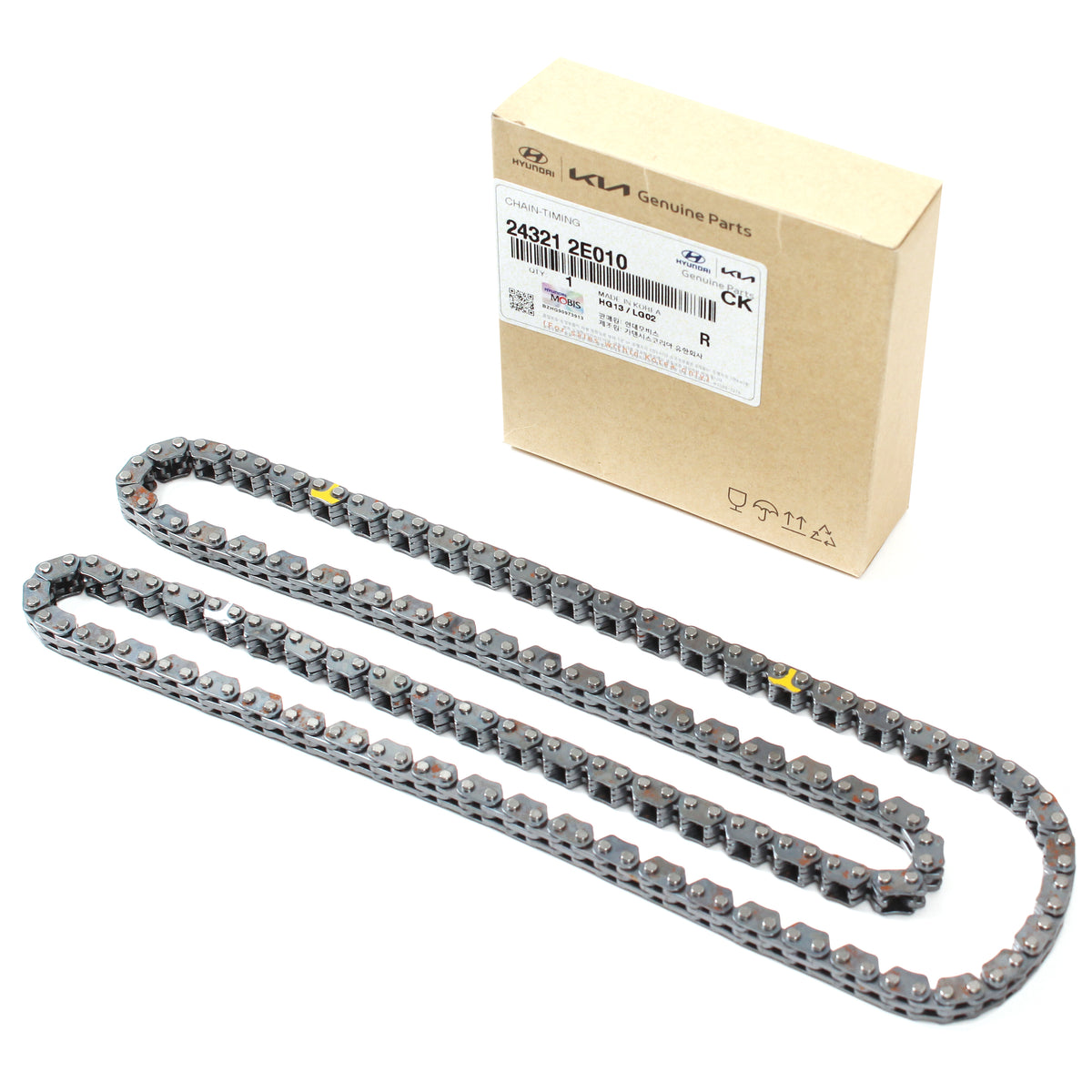 GENUINE Timing Chain Kit for 14-22 Elantra Kona Veloster 1.8L 2.0L 24321-2E010