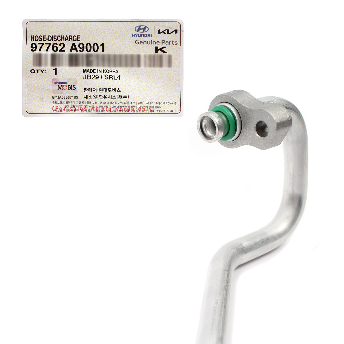 GENUINE A/C Discharge Hose for 2015-2021 Kia Sedona 97762A9001