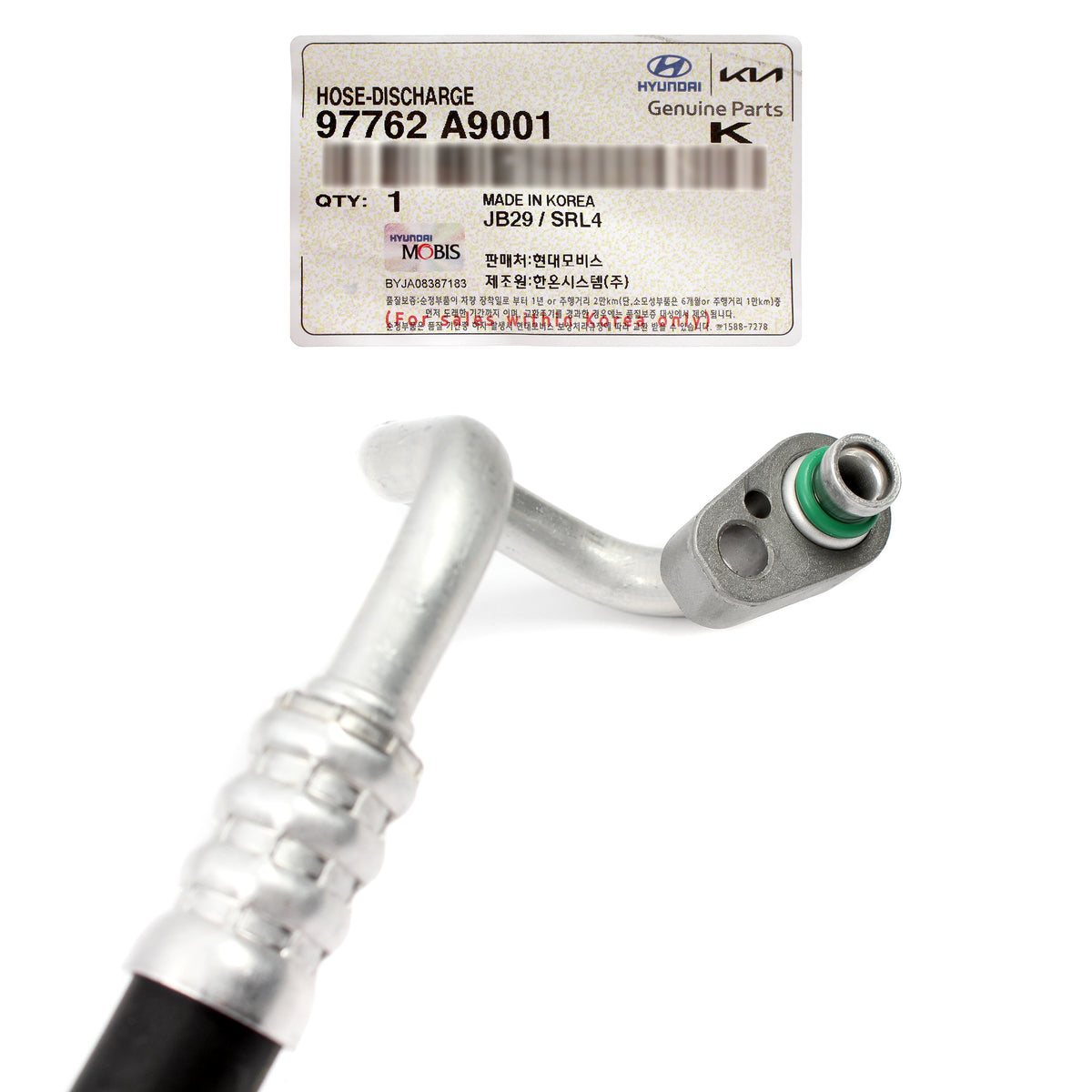 GENUINE A/C Discharge Hose for 2015-2021 Kia Sedona 97762A9001