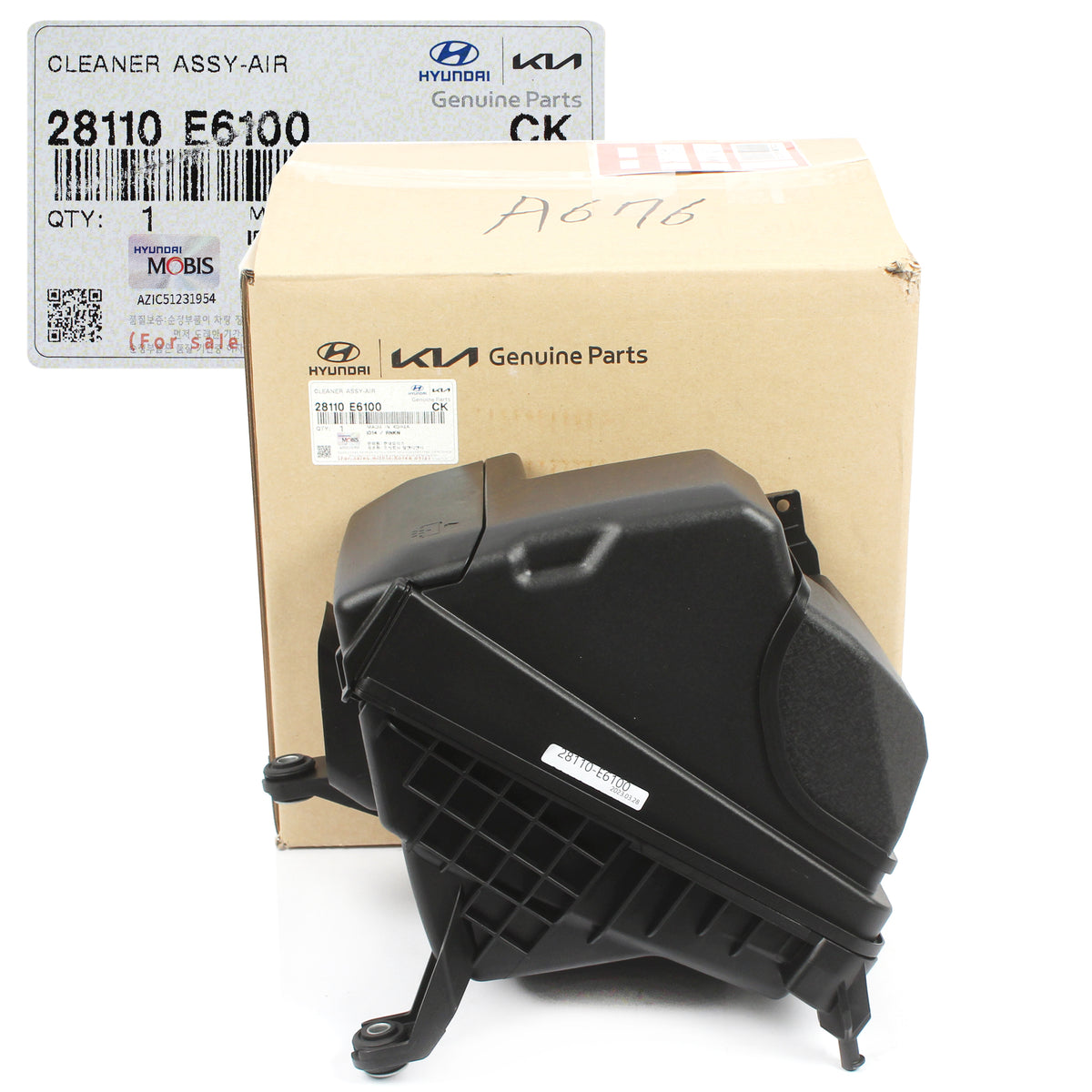 GENUINE Air Cleaner Box for 2016-2017 Hyundai Sonata 2.0L HYBRID 28110 ...