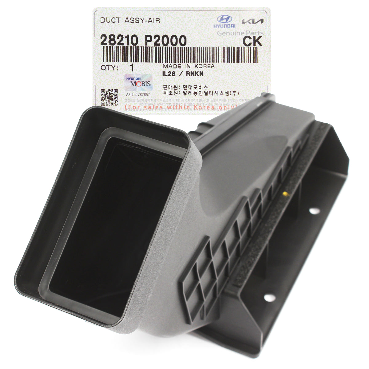 GENUINE Air Intake Duct for Hyundai Santa Cruz 22-23 Santa Fe 21-23 28210P2000