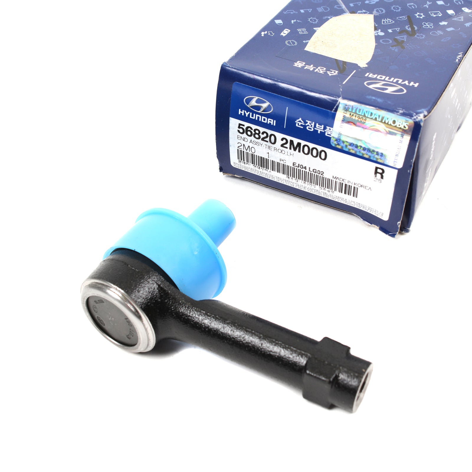 GENUINE Outer Tie Rod End DRIVER LH for 10-16 Hyundai Genesis Coupe 568202M000