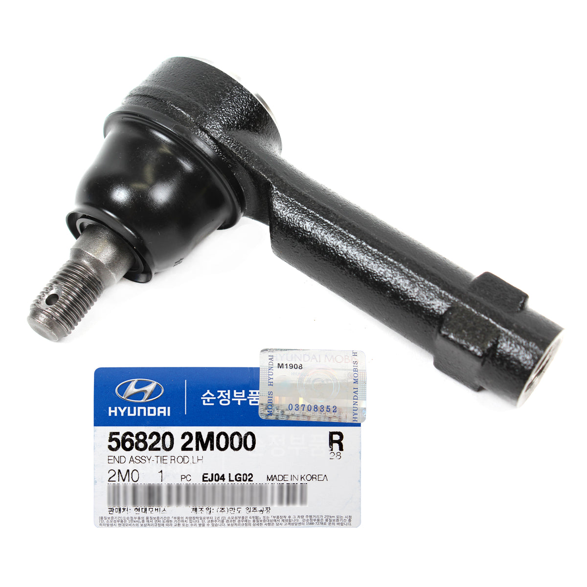 GENUINE Outer Tie Rod End DRIVER LH for 10-16 Hyundai Genesis Coupe 568202M000