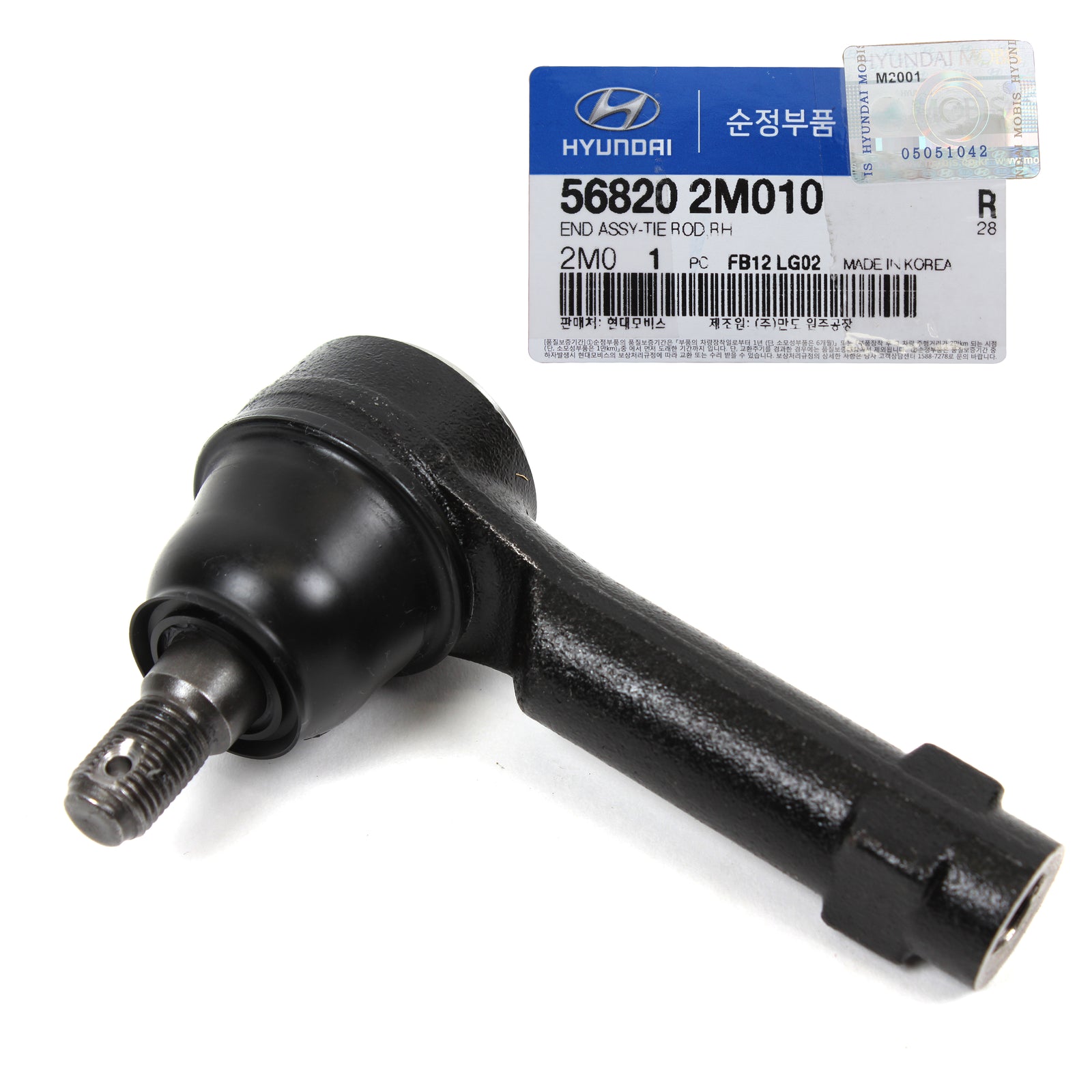 GENUINE Outer Tie Rod End PASSENGER for 10-16 Hyundai Genesis Coupe 568202M010