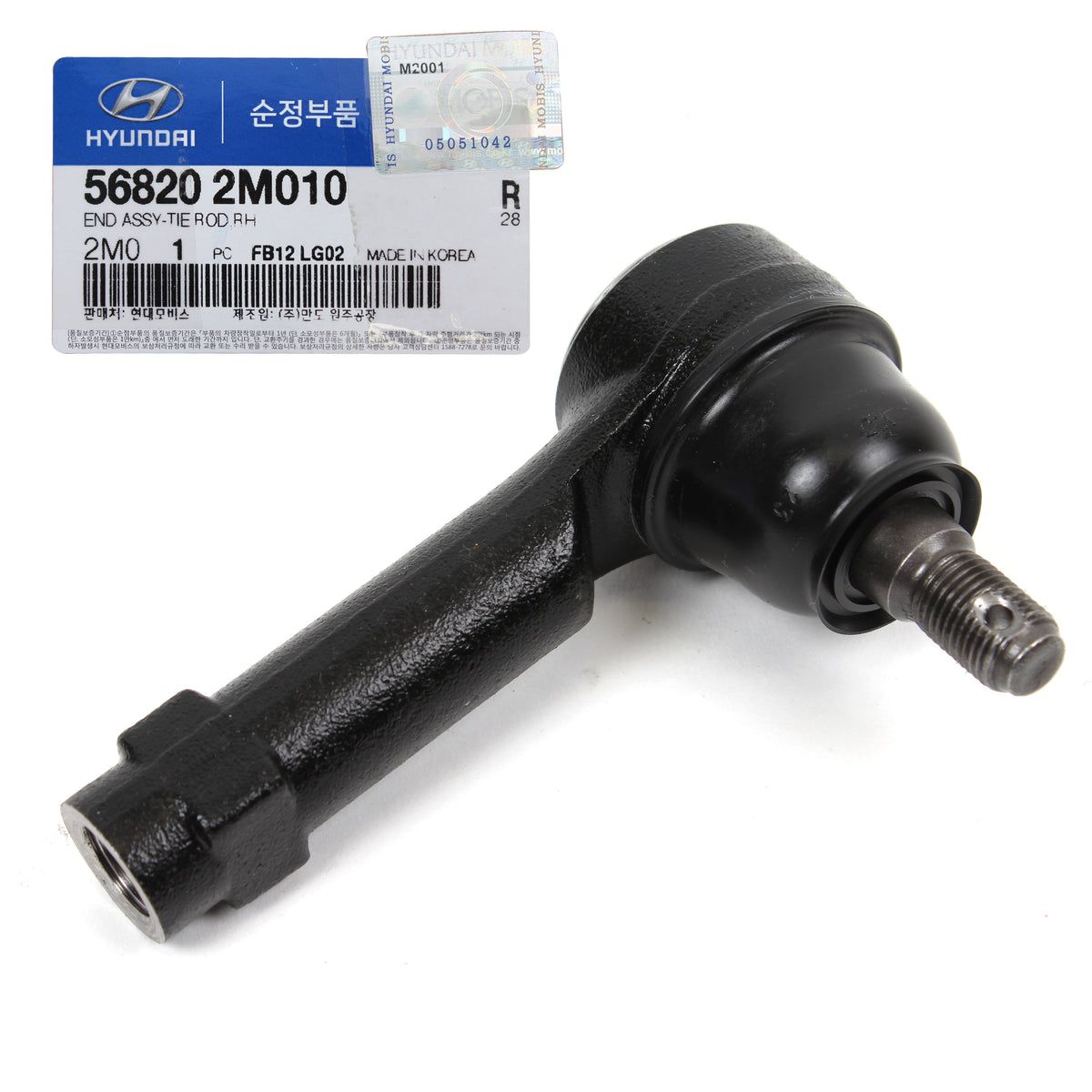 GENUINE Outer Tie Rod End PASSENGER for 10-16 Hyundai Genesis Coupe 568202M010