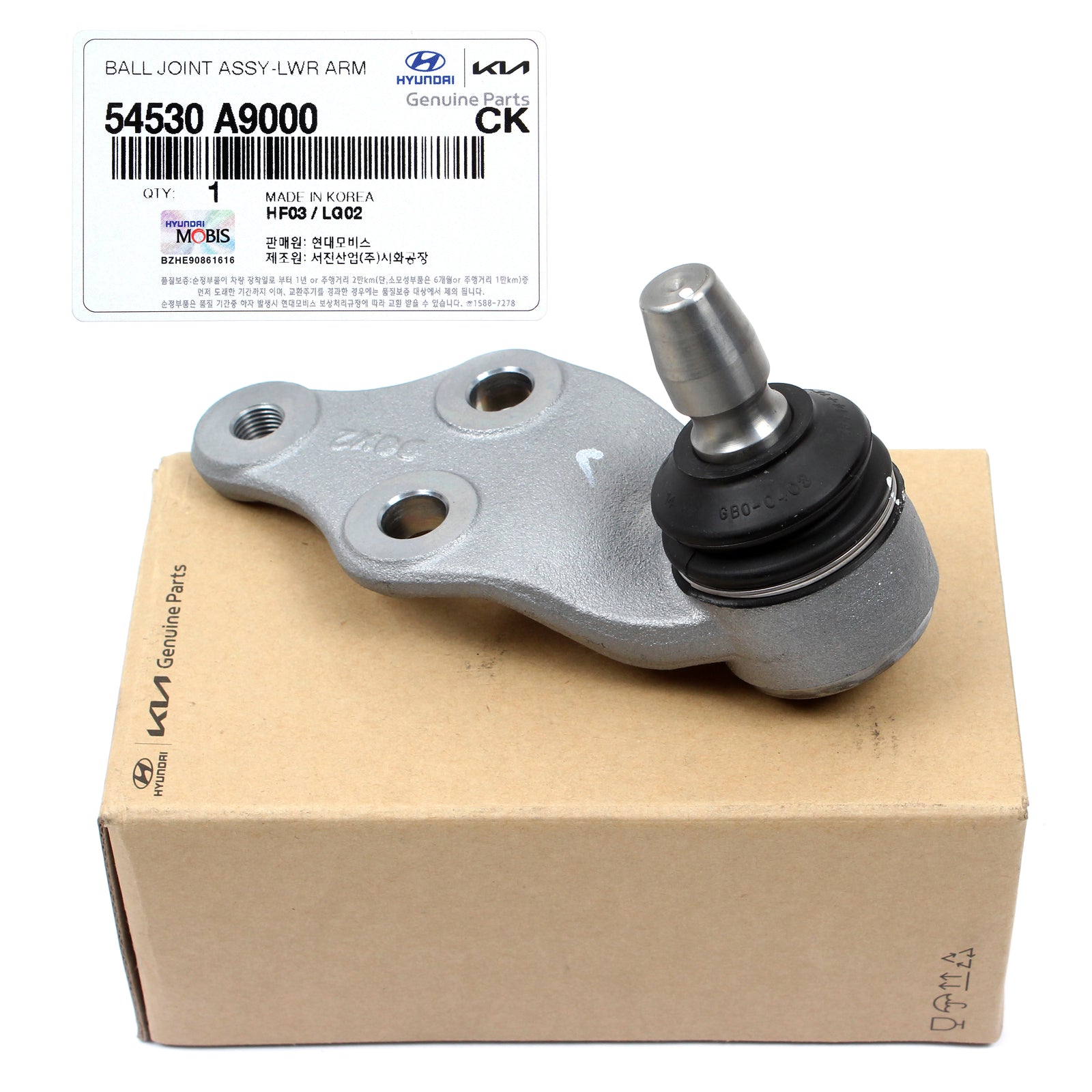 GENUINE Lower Ball Joint for 2015-2021 Kia Sedona 54530A9000