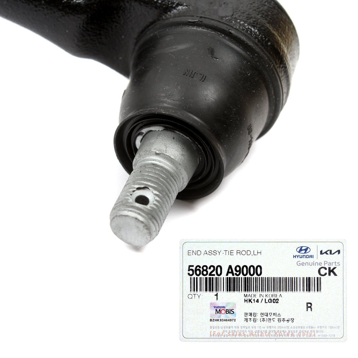 GENUINE Outer Tie Rod End LEFT DRIVER LH for 2015-2021 Kia Sedona 56820A9000