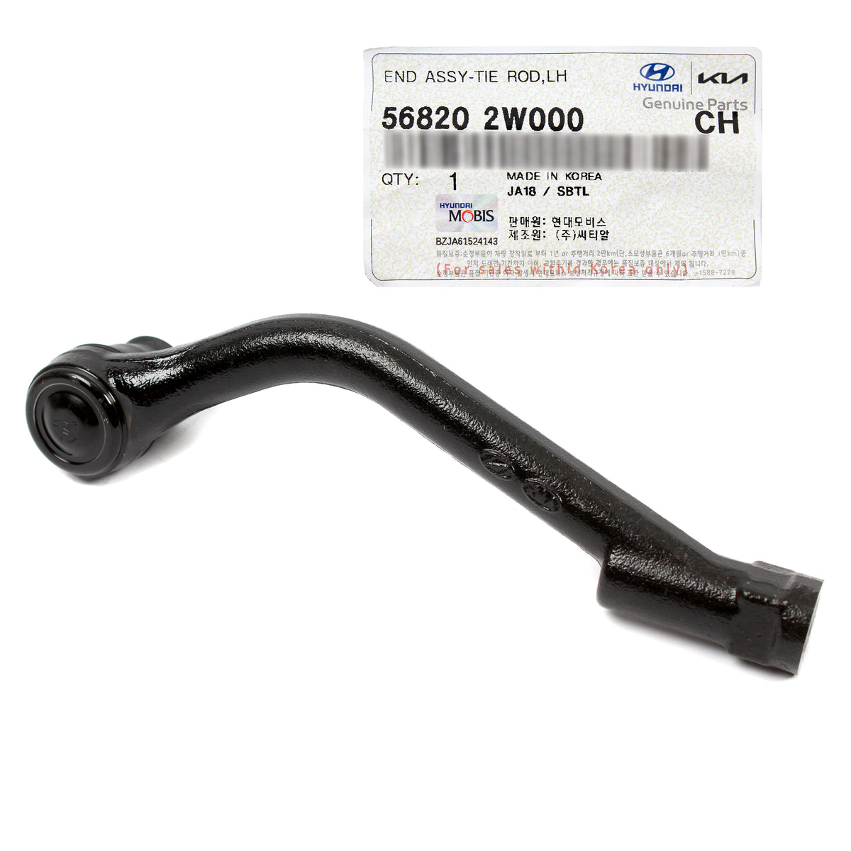 GENUINE Outer Tie Rod End RIGHT RH for 2013-2018 Hyundai Santa Fe 568202W050