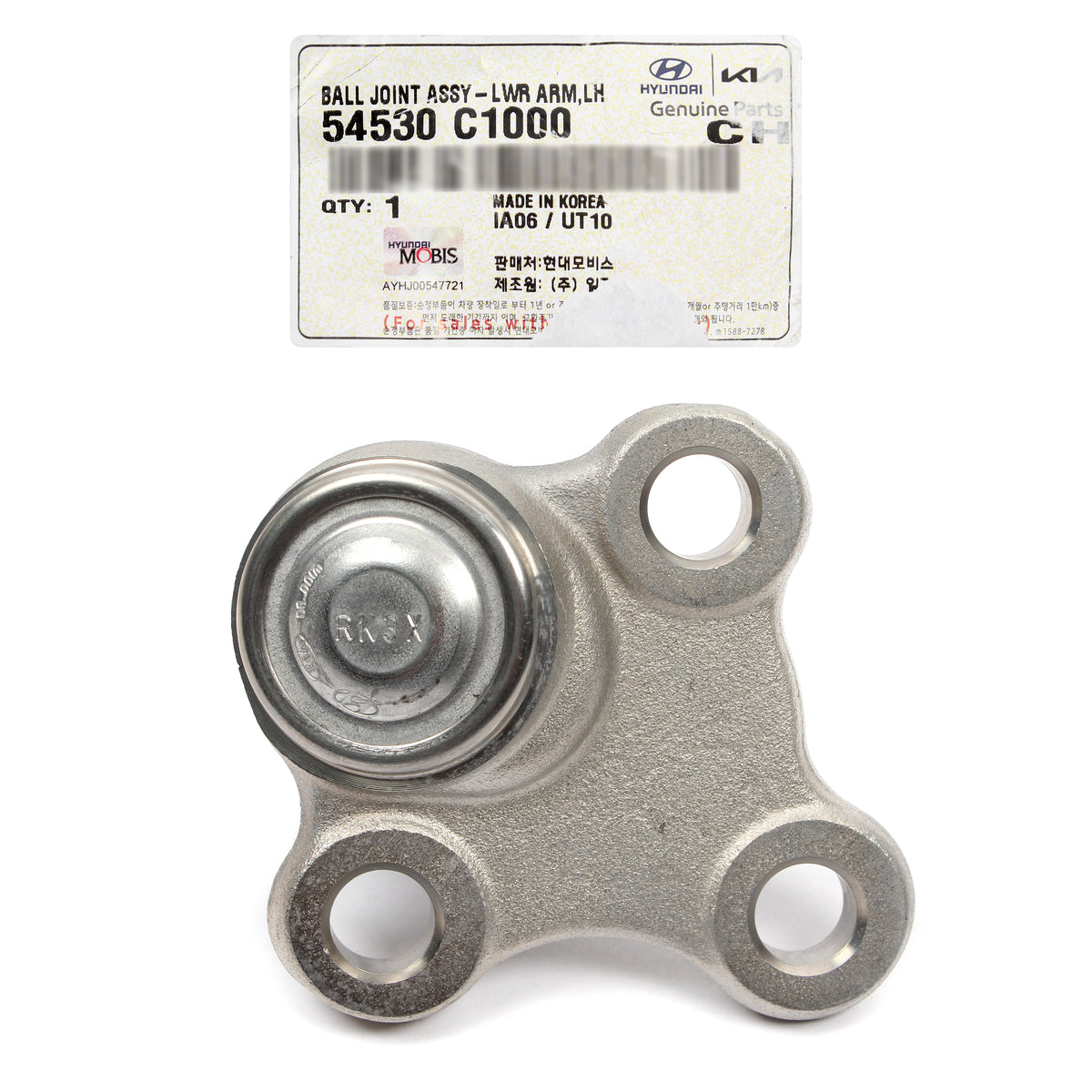 GENUINE Lower Ball Joint LEFT DRIVER Side for Sonata 15-17 Tucson 16-21 54530C1000