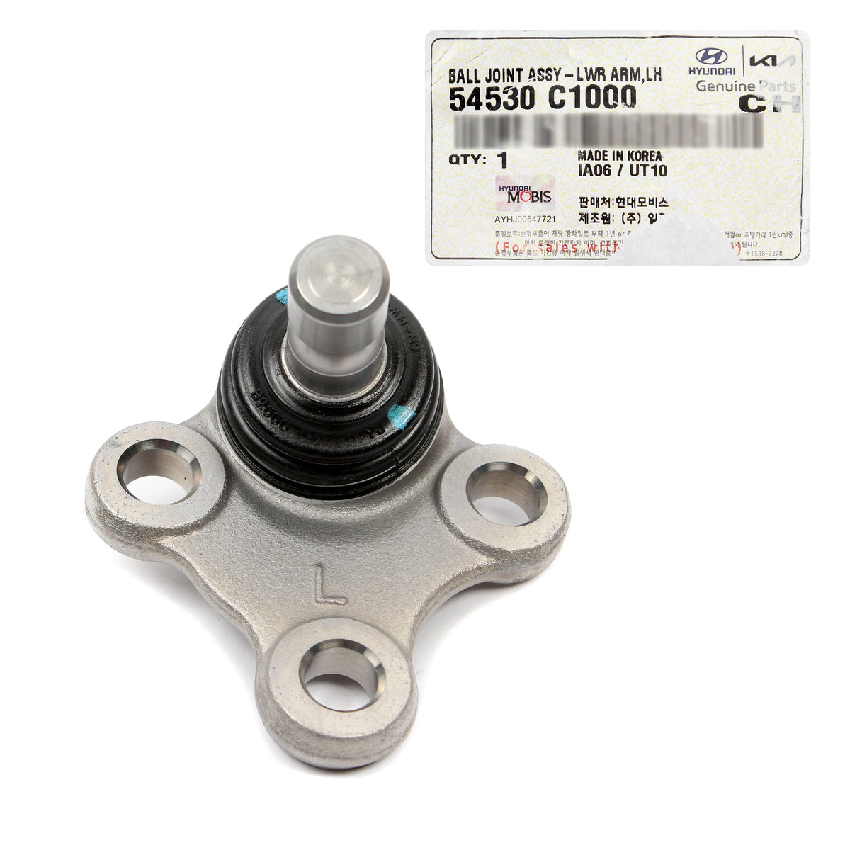 GENUINE Lower Ball Joint LEFT DRIVER Side for Sonata 15-17 Tucson 16-21 54530C1000