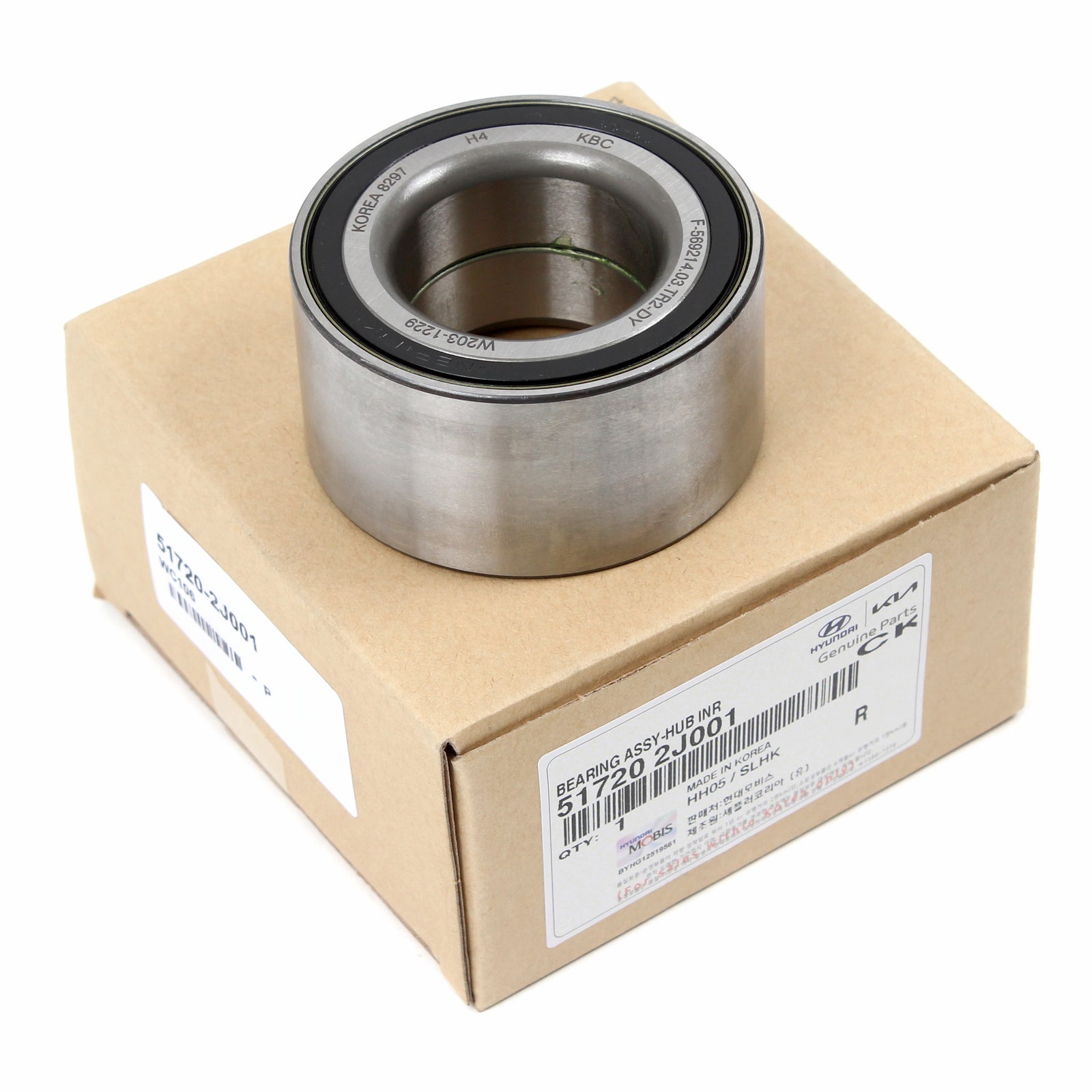 GENUINE OEM Wheel Bearing for 09-16 Tucson Borrego Sportage 4WD AWD 517202J001