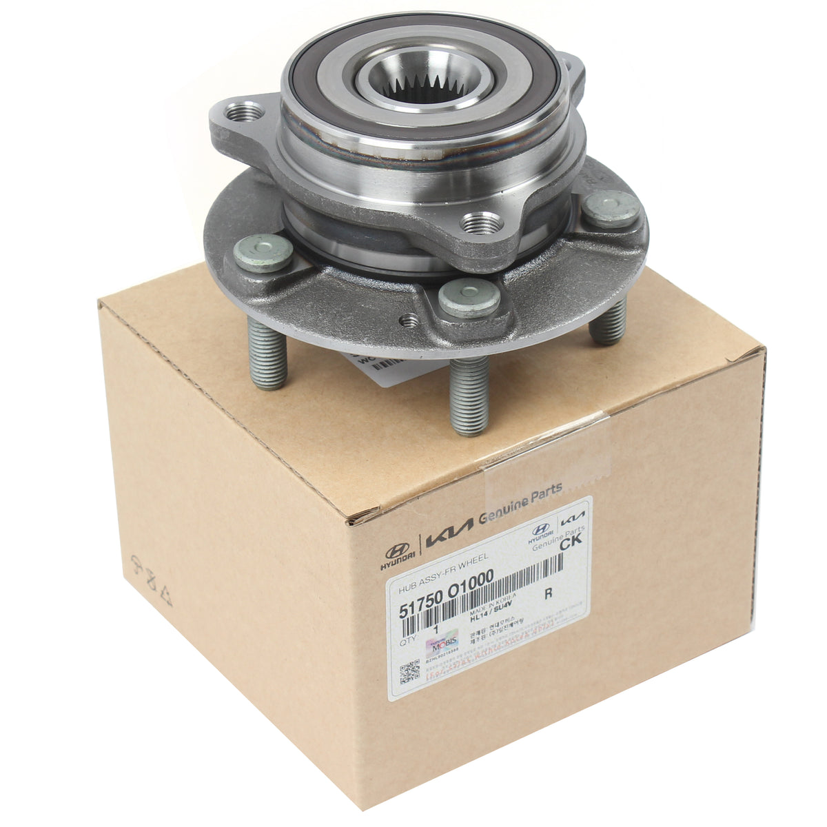 GENUINE Front Wheel Hub &amp; Bearing for 2020-2023 Kia Soul 51750O1000