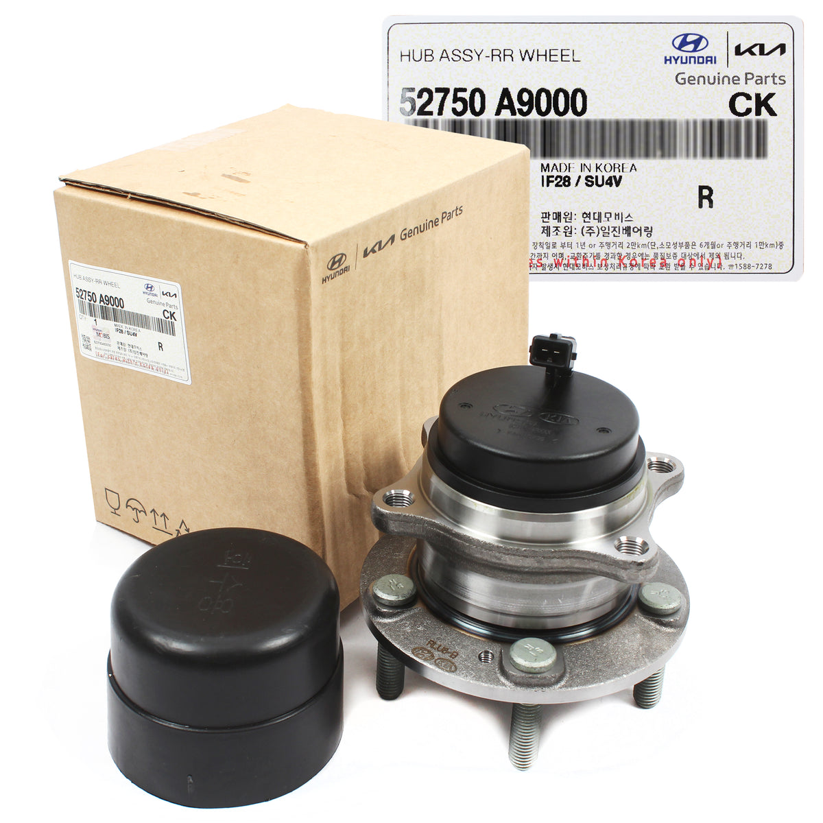 GENUINE Rear Wheel Hub &amp; Bearings 2Set for 2015-2021 Kia Sedona 52750A9000