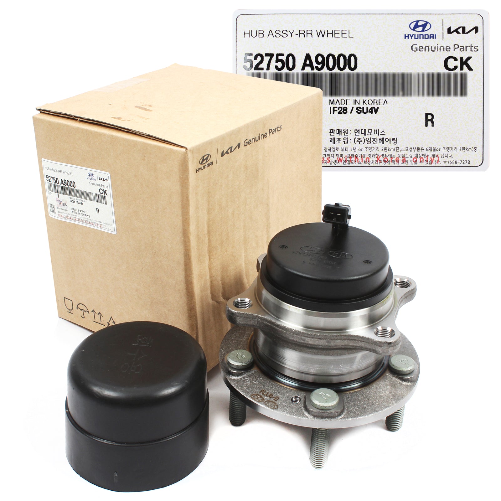GENUINE Rear Wheel Hub & Bearings 2Set for 2015-2021 Kia Sedona 52750A9000