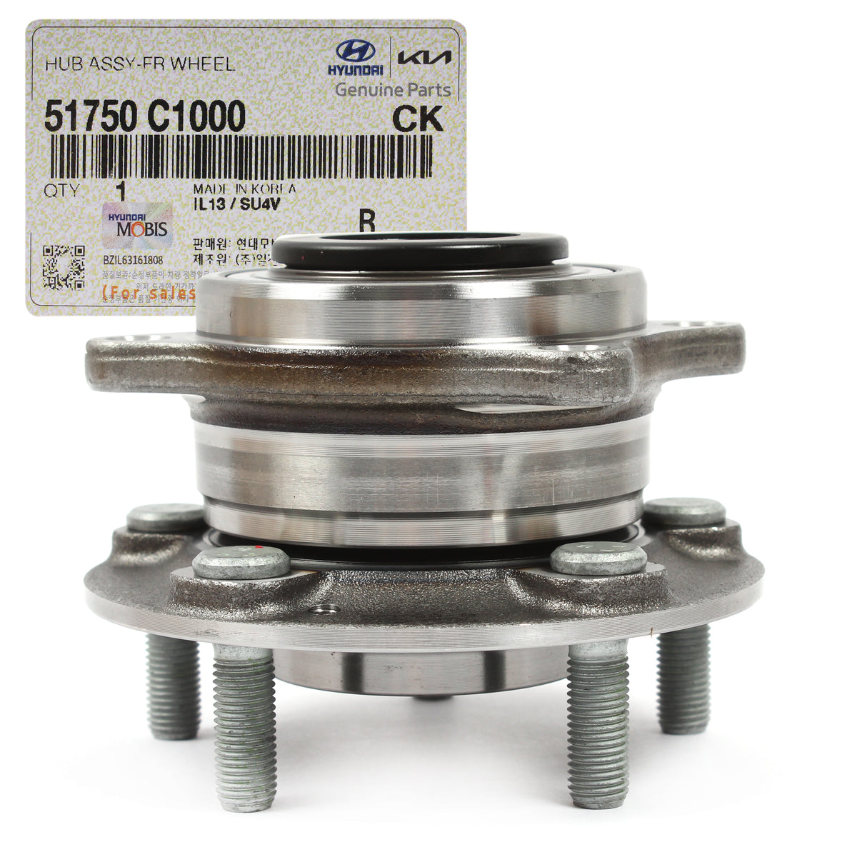 GENUINE FRONT Wheel Hubs &amp; Bearings for 2015-2023 Hyundai &amp; Kia 51750C1000