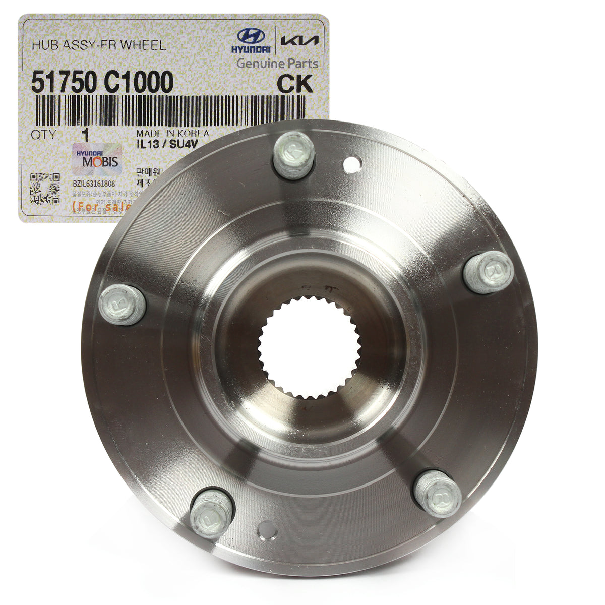 GENUINE FRONT Wheel Hubs &amp; Bearings for 2015-2023 Hyundai &amp; Kia 51750C1000