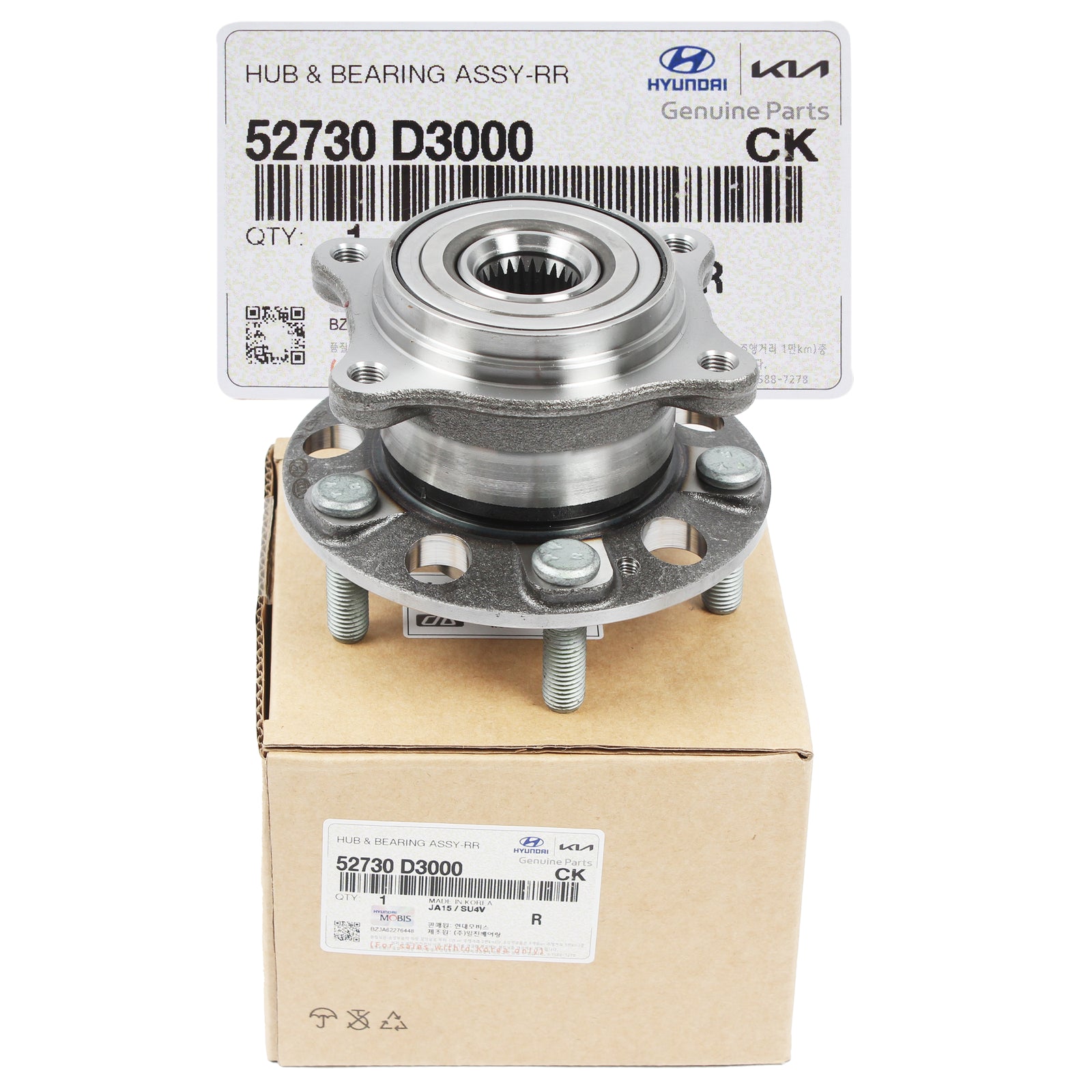 GENUINE REAR Wheel Hubs & Bearings for 2016-2021 Tucson 2017-2022 Sportage AWD