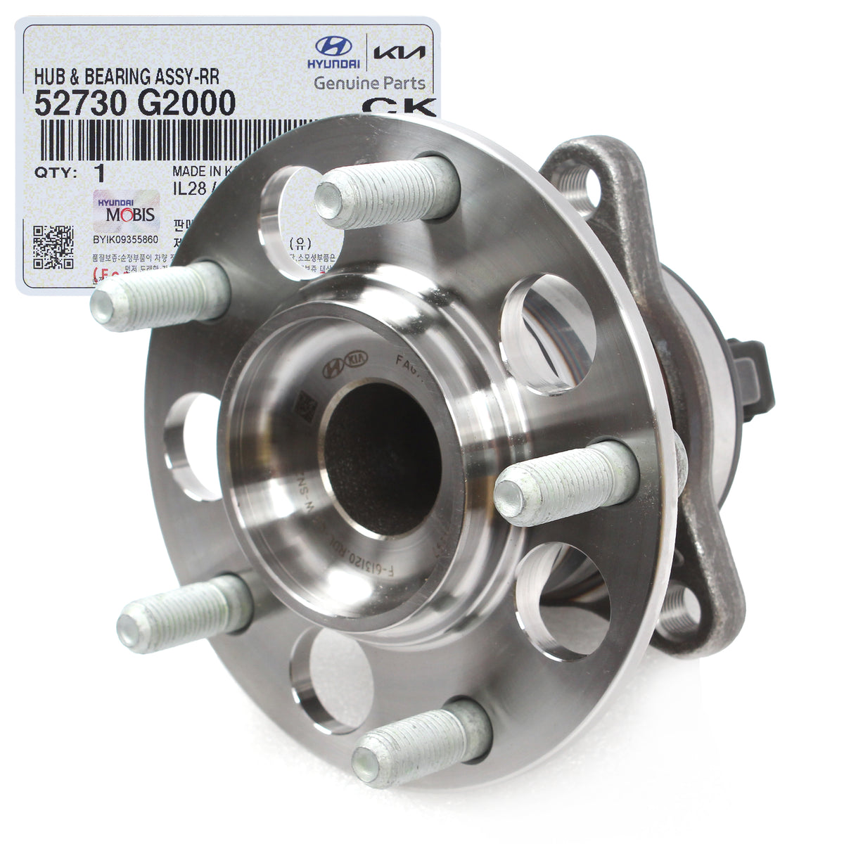 GENUINE REAR Wheel Hubs &amp; Bearings for 2017-2022 Elantra Ioniq Niro 52730G2000