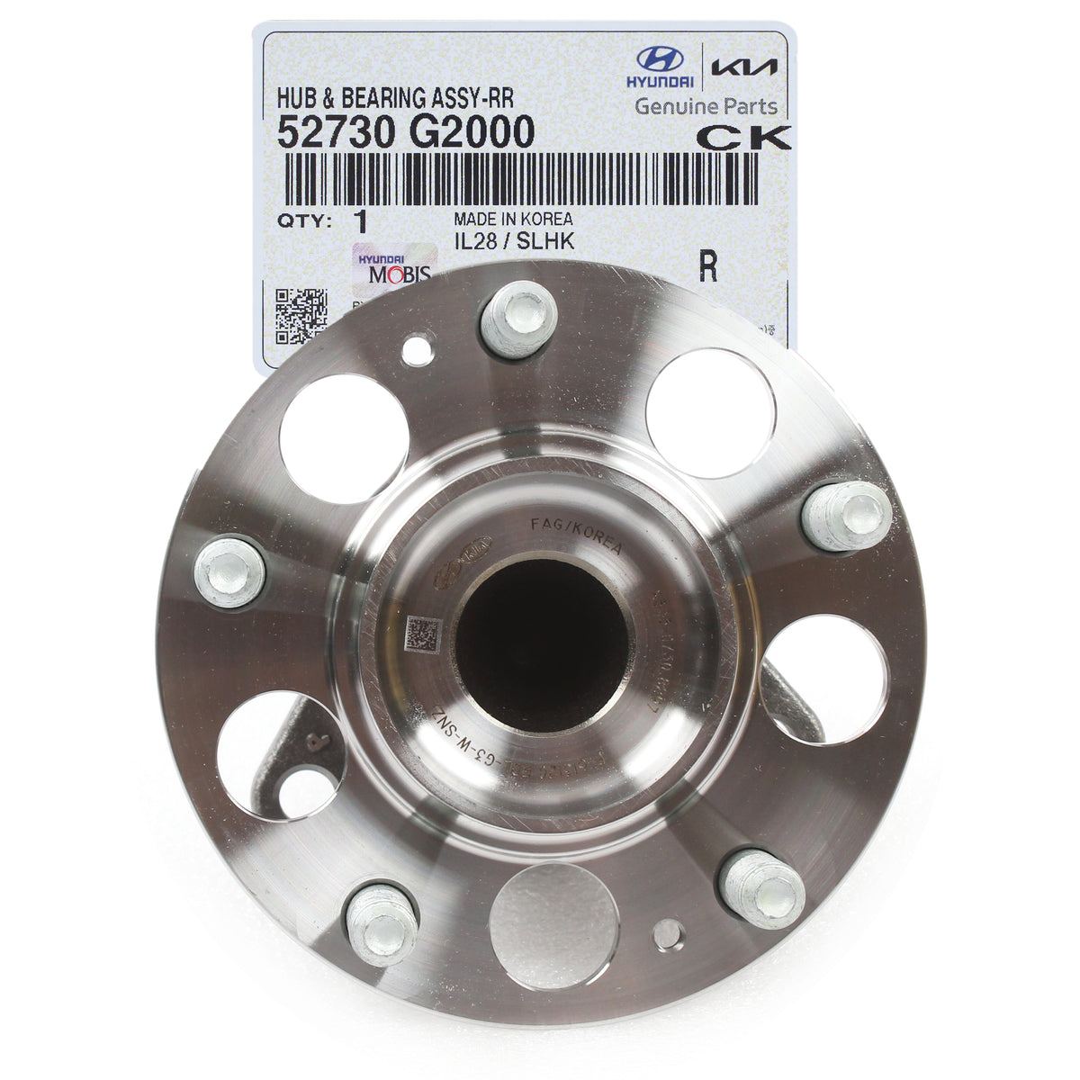 GENUINE REAR Wheel Hubs &amp; Bearings for 2017-2022 Elantra Ioniq Niro 52730G2000