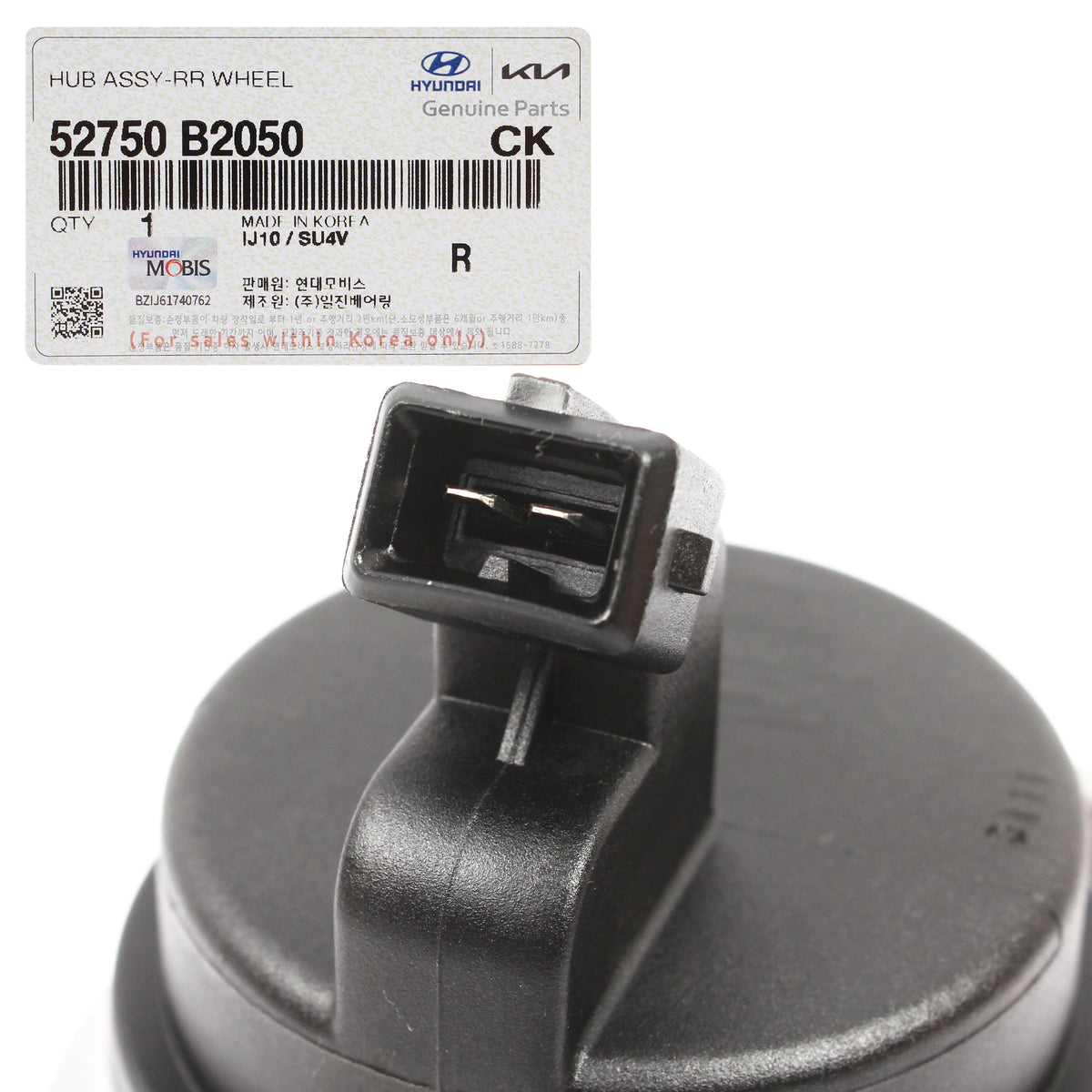 GENUINE REAR Wheel Hubs &amp; Bearings 2PCS for 2014-2019 Kia Soul / EV 52750B2050