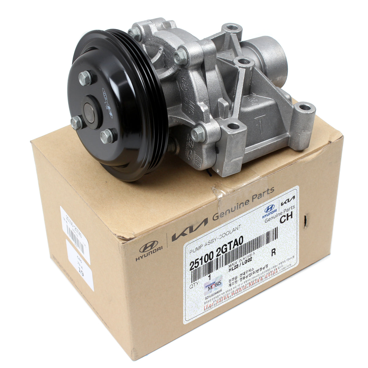 GENUINE Water Pump for 15-20 Santa Fe Sonata Optima Sorento 2.0 2.4 52730C1100