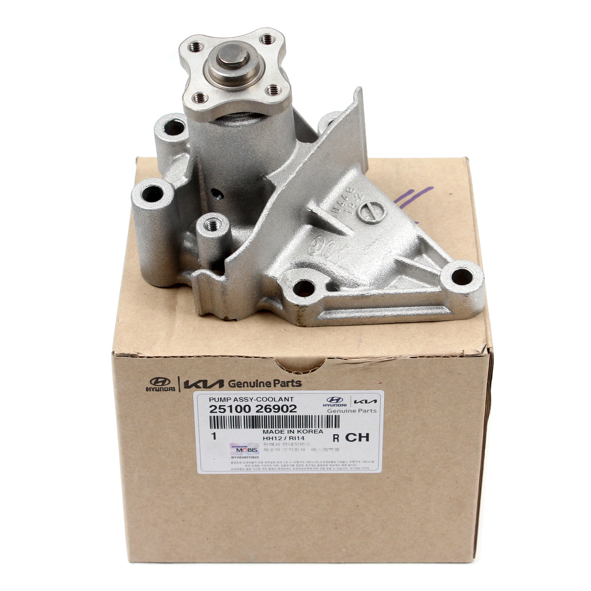 GENUINE Water Pump for 1996-2011 Hyundai Accent Kia Rio Rio5 2510026902