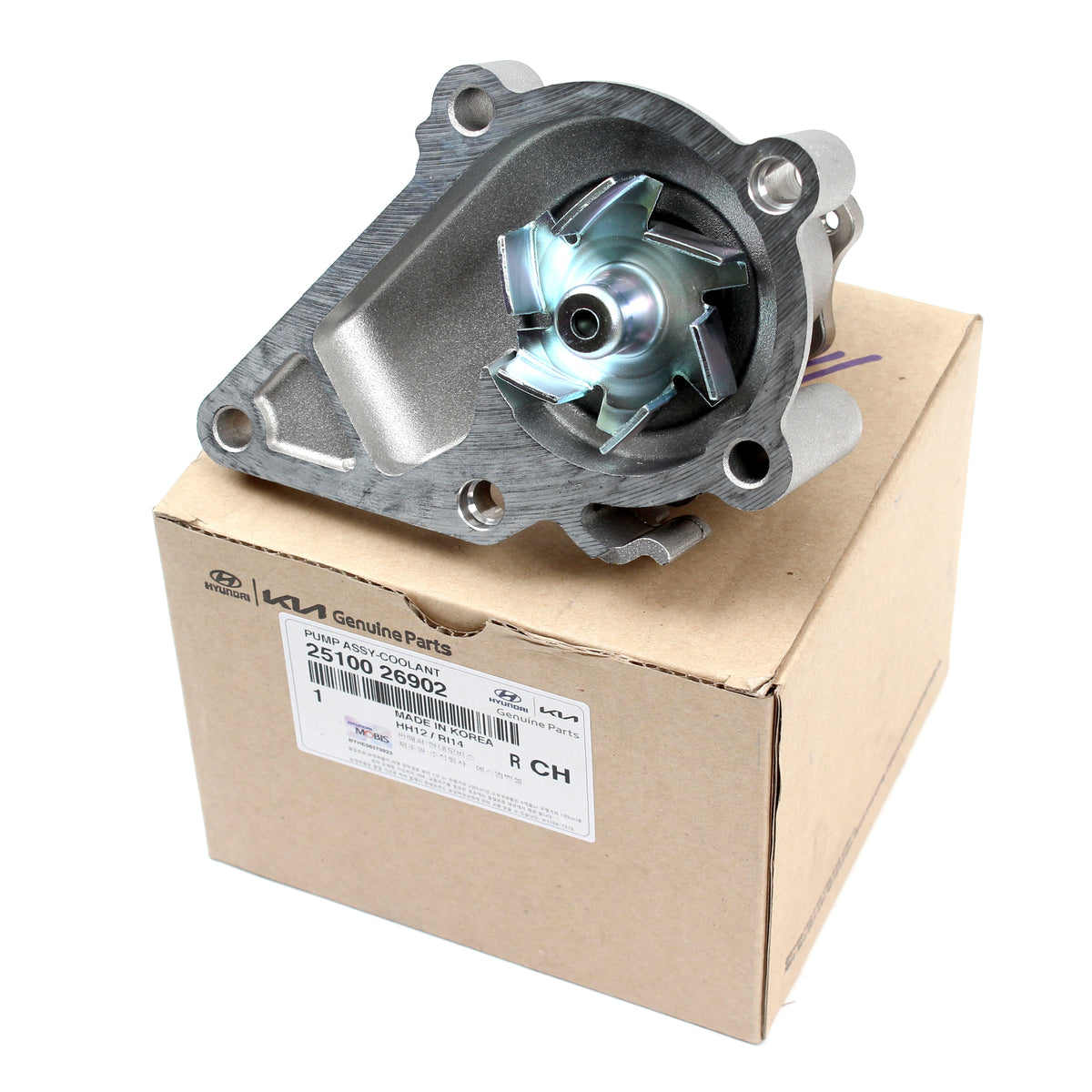 GENUINE Water Pump for 1996-2011 Hyundai Accent Kia Rio Rio5 2510026902