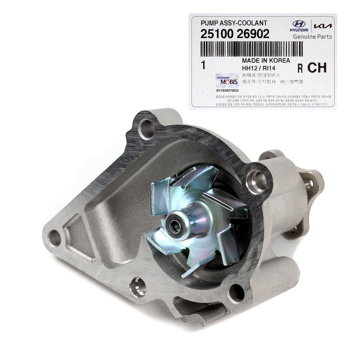 GENUINE Water Pump for 1996-2011 Hyundai Accent Kia Rio Rio5 2510026902