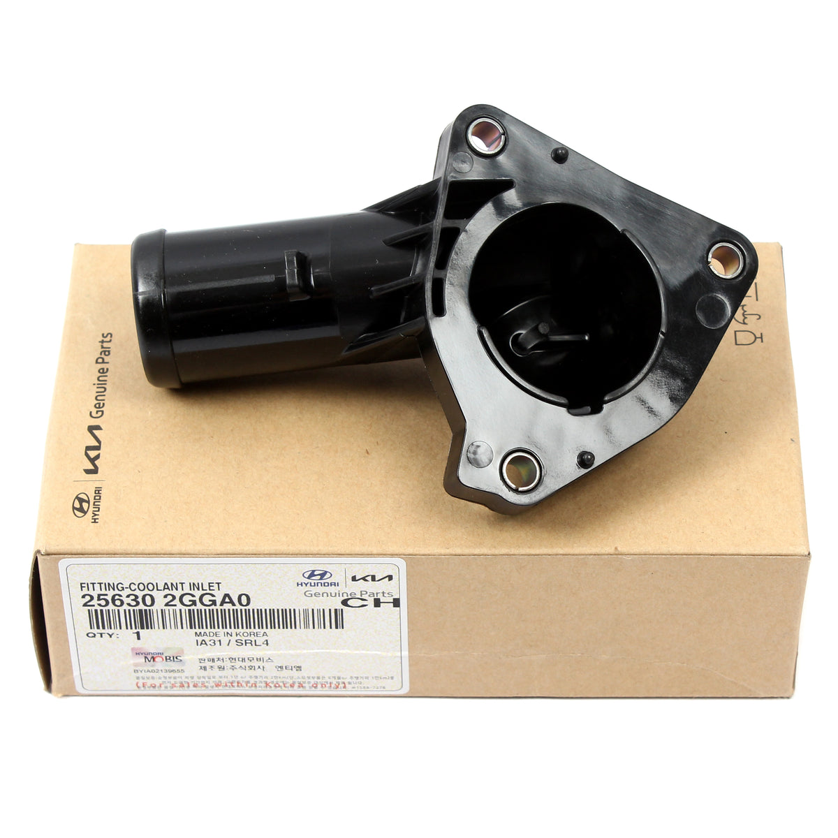 GENUINE Coolant Water Outlet for 13-20 Santa Fe Sonata Optima 2.4L 256302GGA0