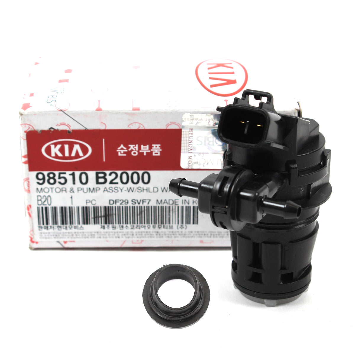 GENUINE Windshield Washer Motor Pump for 2014-2018 KIA SOUL OEM 98510B2000
